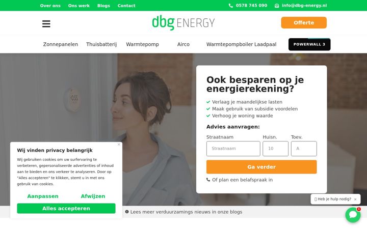 Snímek obrazovky dbg-energy.nl