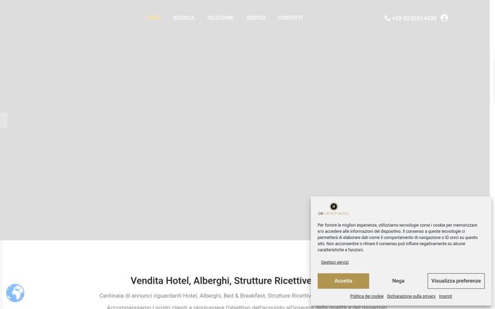 Screenshot of dbgrouphotel.com
