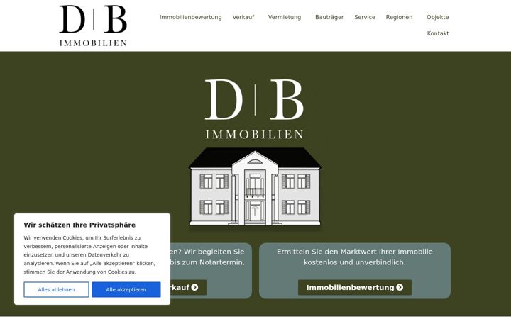 Screenshot of dbimmobilien.com