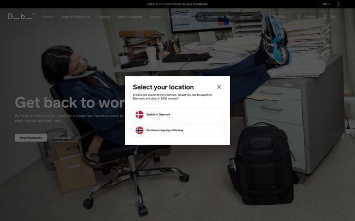 Screenshot of dbjourney.com
