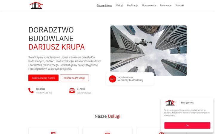 Screenshot of dbk.walbrzych.pl