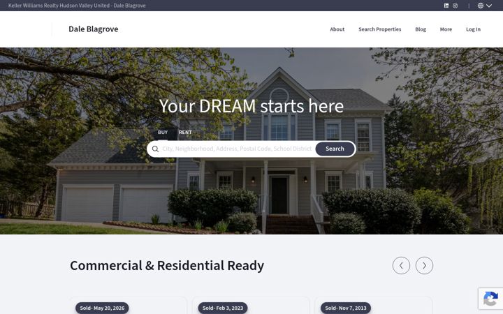 Screenshot of dblagrove.com