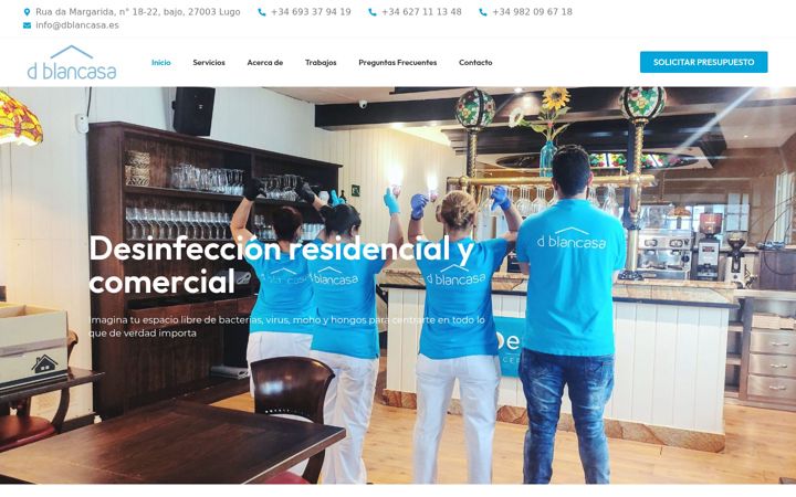 Screenshot von dblancasa.es