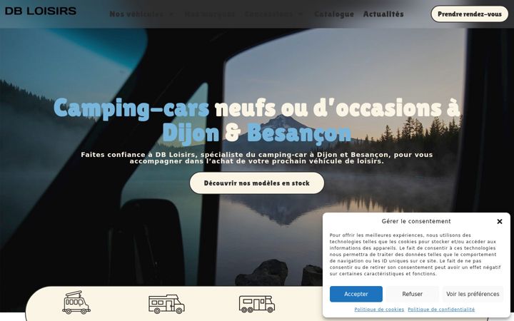 Screenshot ta' dbloisirs.fr