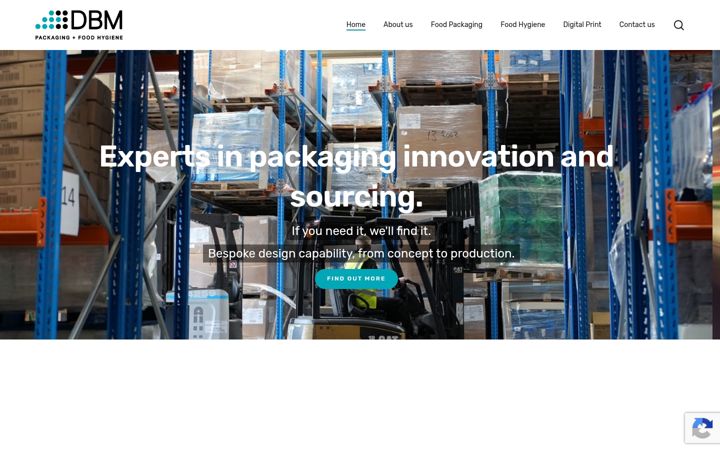 Screenshot of dbm-ltd.co.uk