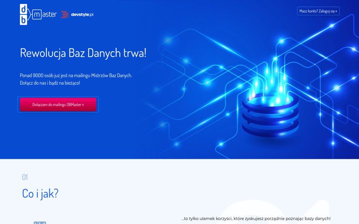 Screenshot του dbmaster.pl