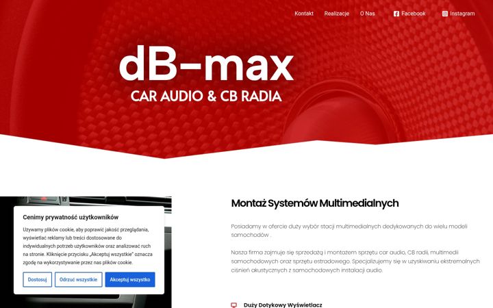 Screenshot of dbmax.eu