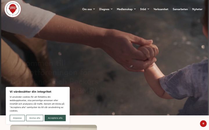 Screenshot di dbmd.se