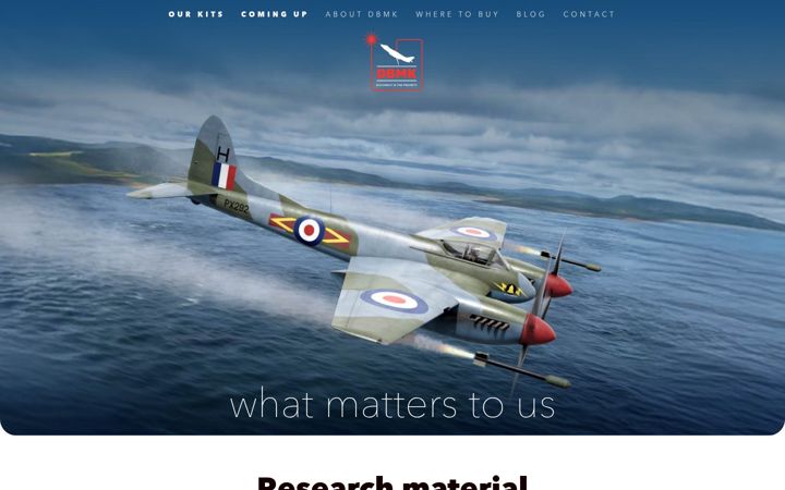 Screenshot of dbmk.co.uk