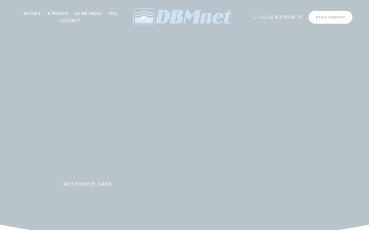 Screenshot of dbmnet.be