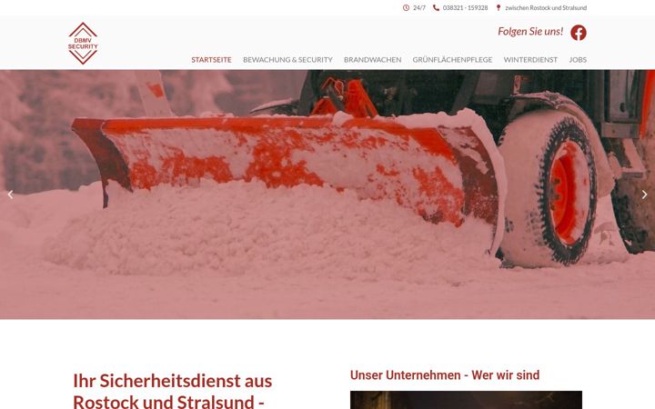 Screenshot of dbmv-security.de