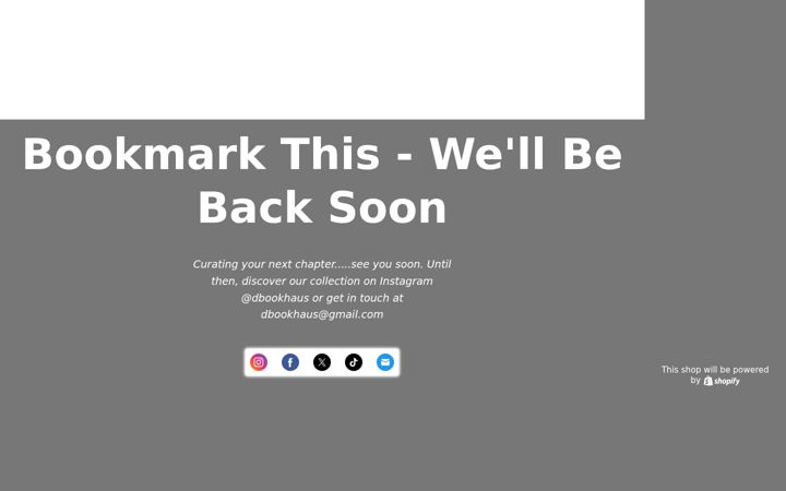 Screenshot of dbookhaus.com