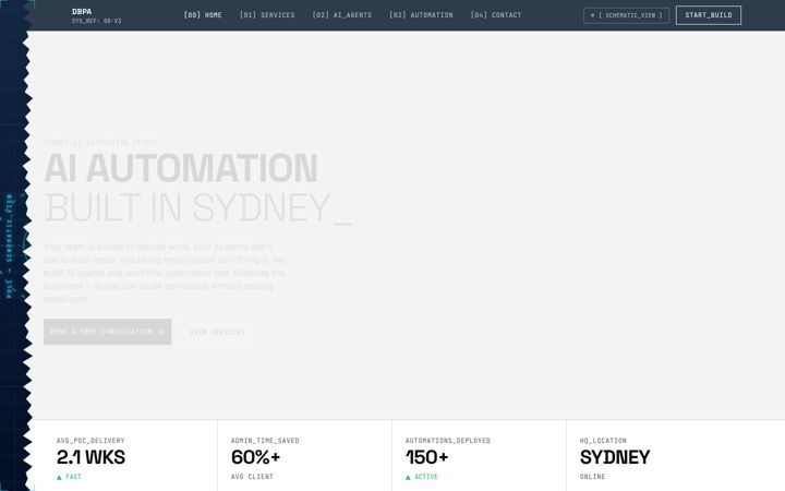 Zrzut ekranu dbpa.com.au