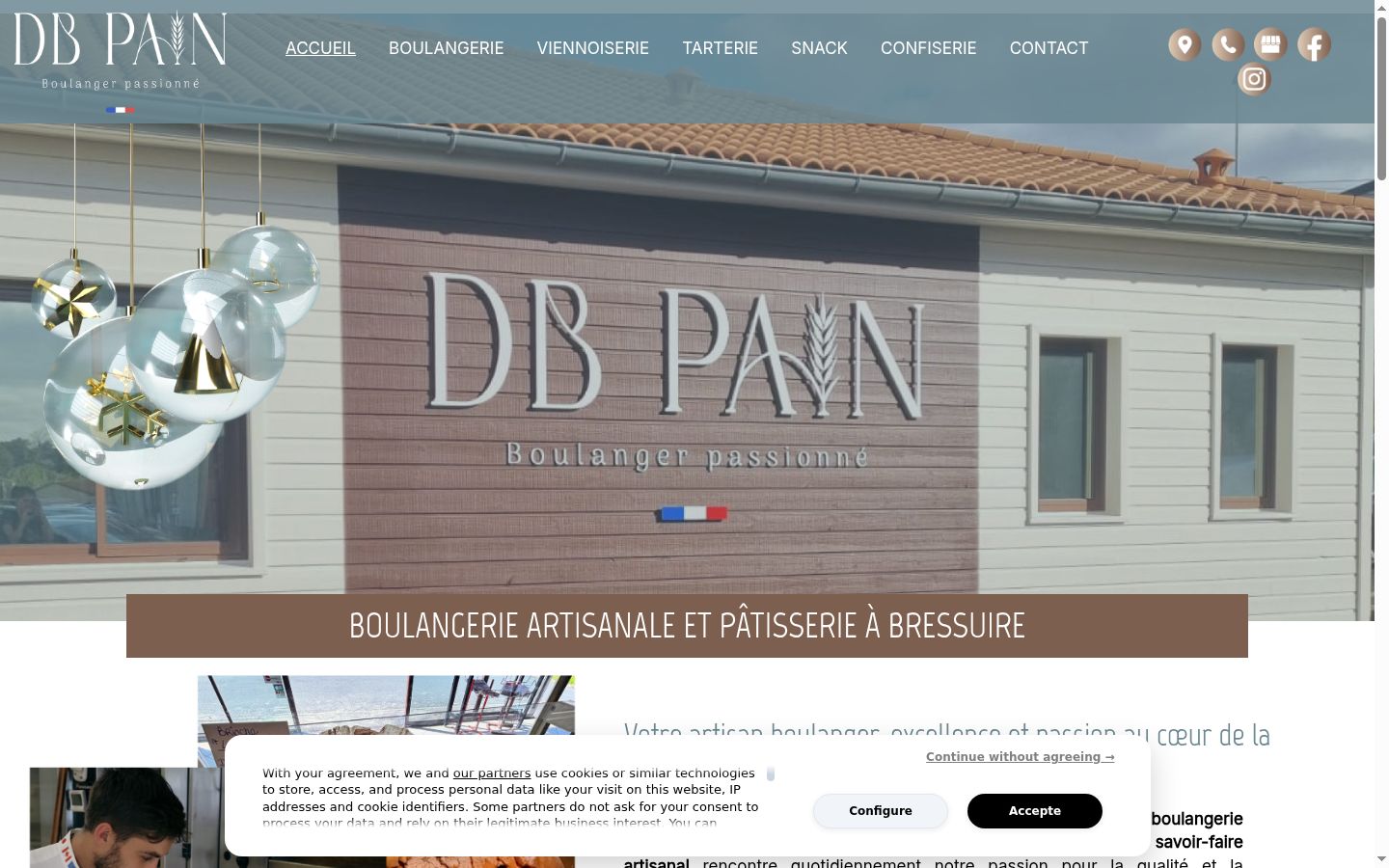Screenshot tal-banner tal-kunsens muri qabel kwalunkwe interazzjoni