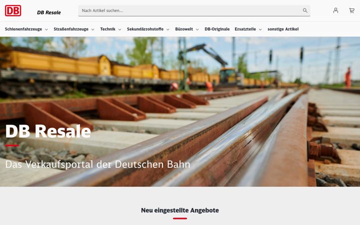 Screenshot of dbresale.com