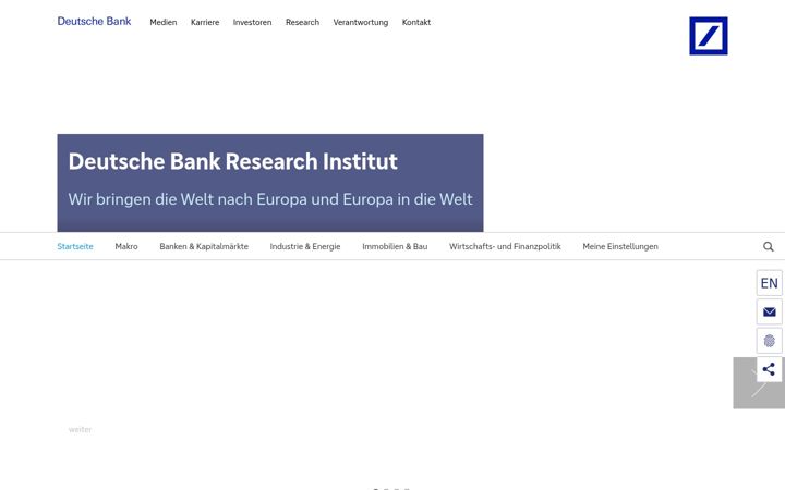 Screenshot of dbresearch.de