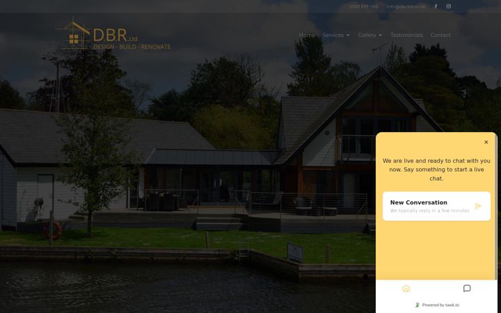 Screenshot of dbrltd.co.uk