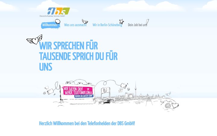 Screenshot of dbs-gmbh.de