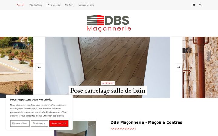 Snímek obrazovky dbs-maconnerie.fr