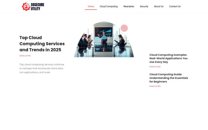 Screenshot of dbsecure-utility.com