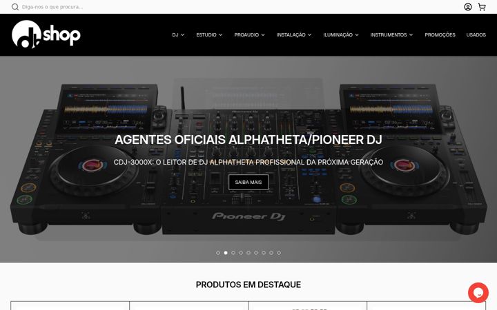 Screenshot of dbshop.pt