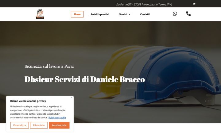 Captură de ecran a dbsicurservizi.eu