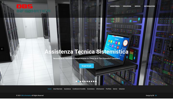 Screenshot of dbsinformatica.it