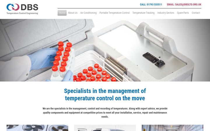 Screenshot of dbsltd.org.uk