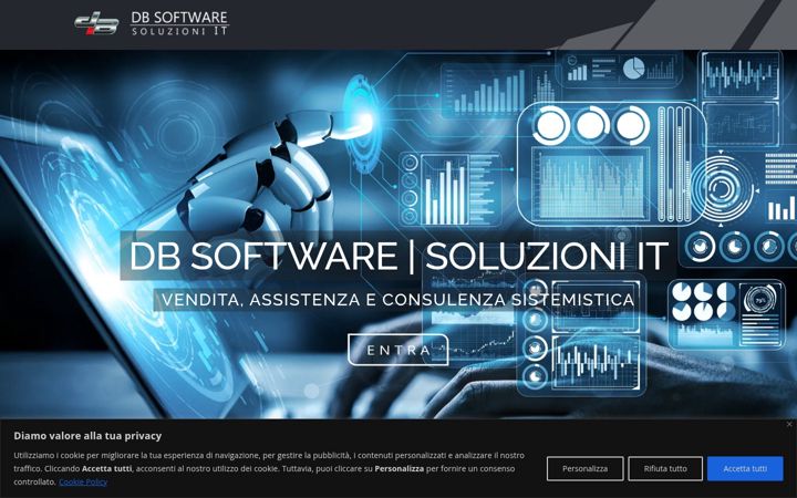 Ekrano kopija dbsoftware.it