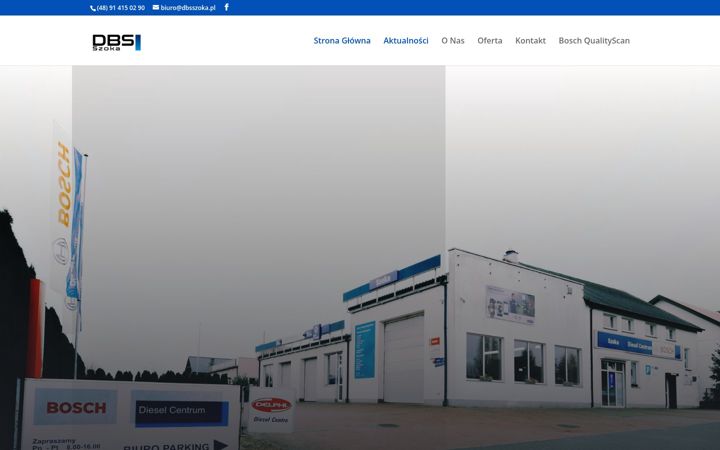 Screenshot van dbsszoka.pl