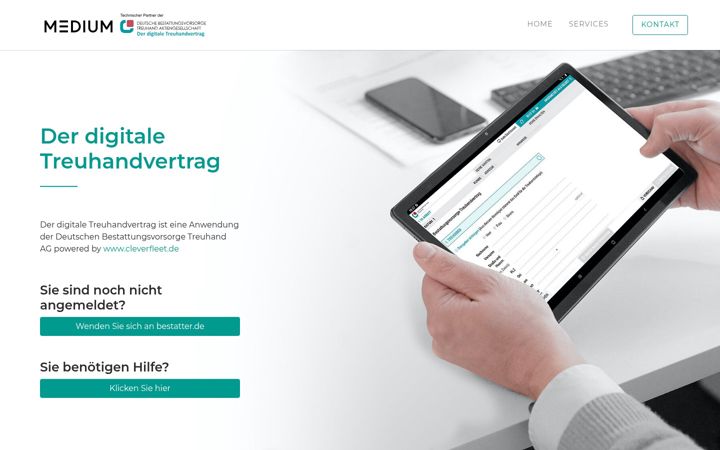 Screenshot of dbt-digital.de