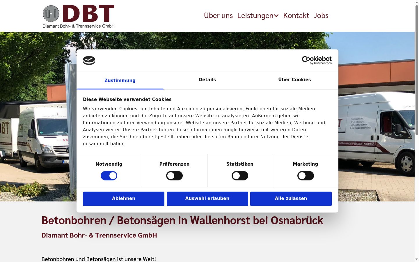 Screenshot tal-banner tal-kunsens muri qabel kwalunkwe interazzjoni
