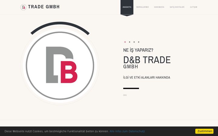 Screenshot of dbtrade.de