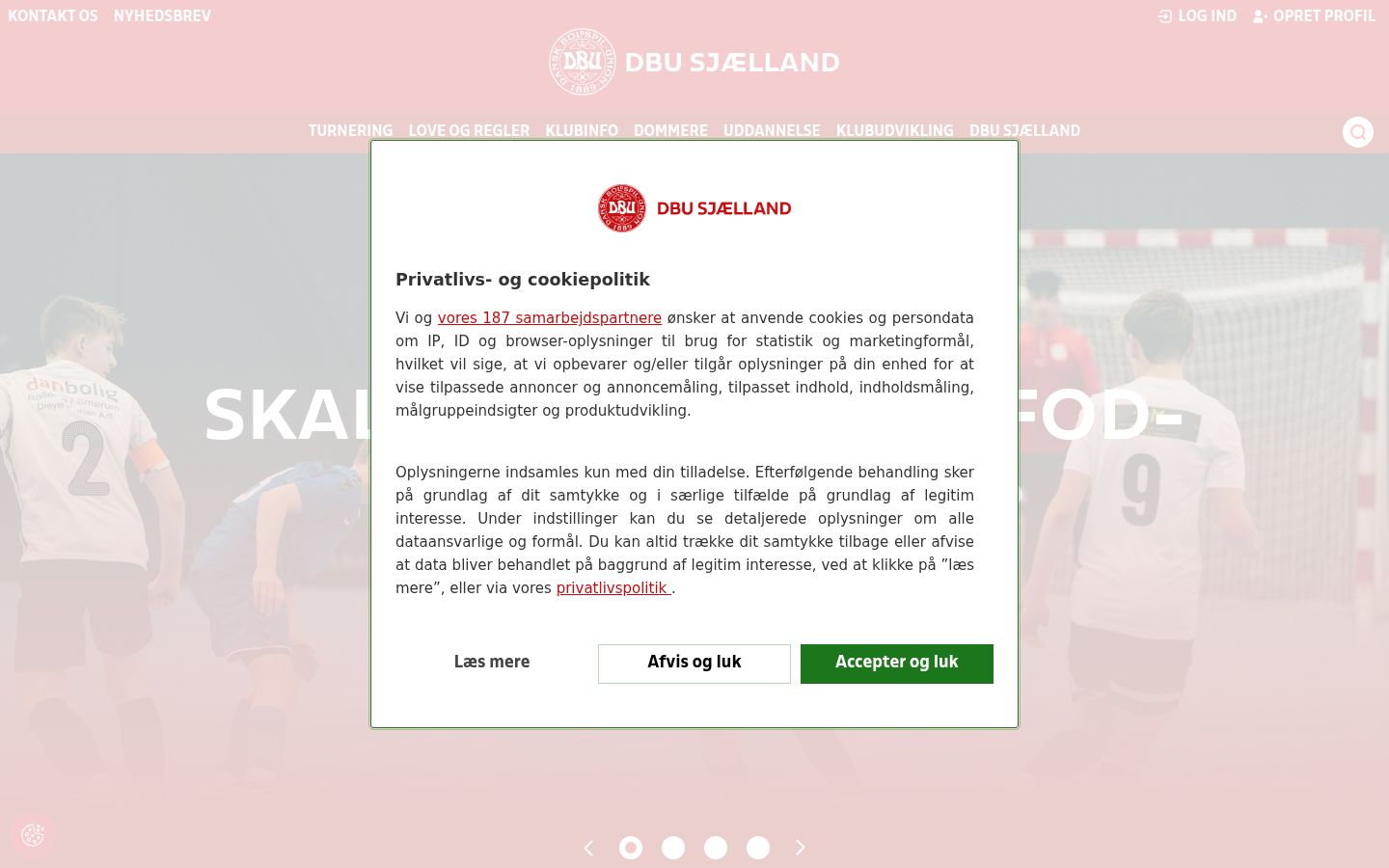 Zrzut ekranu banera zgody wyświetlanego przed jakąkolwiek interakcją