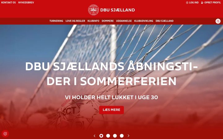 Screenshot of dbusjaelland.dk