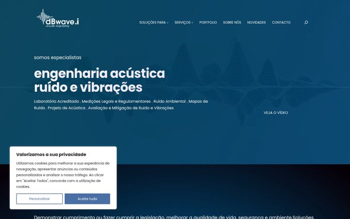 Screenshot of dbwave.pt