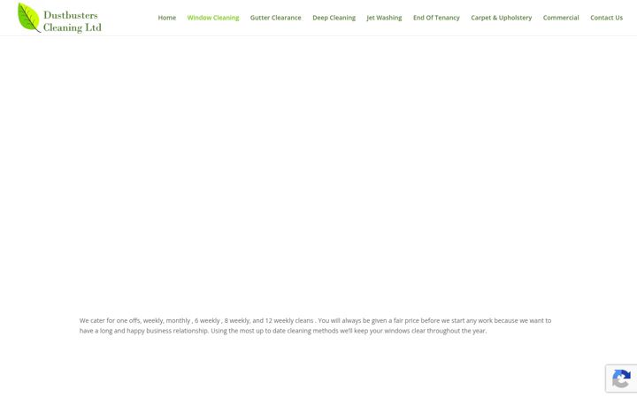Screenshot of dbwindowcleaners.co.uk