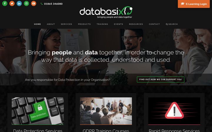Screenshot of dbxuk.com