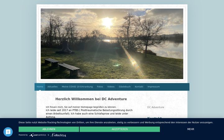 Screenshot of dc-adventure.com