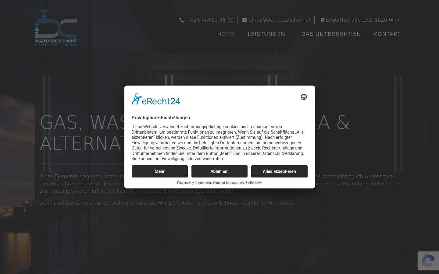 Screenshot tal-banner tal-kunsens muri qabel kwalunkwe interazzjoni