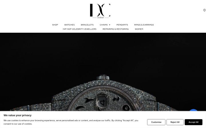 Screenshot of dc-jewellers.com