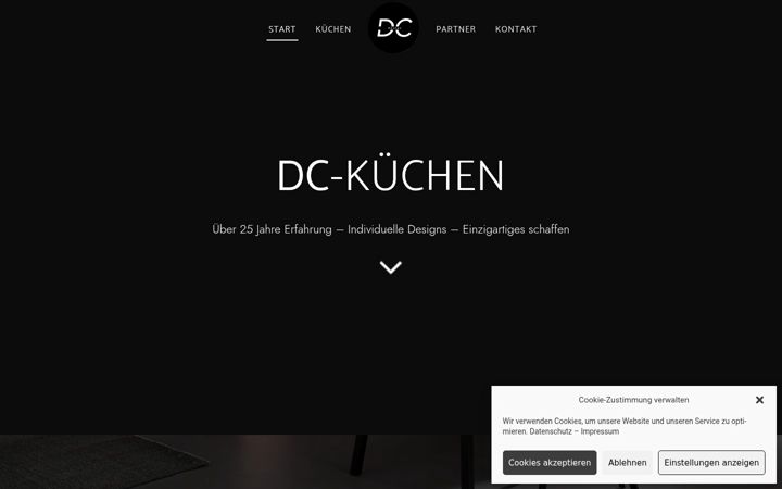 Screenshot of dc-kuechen.de