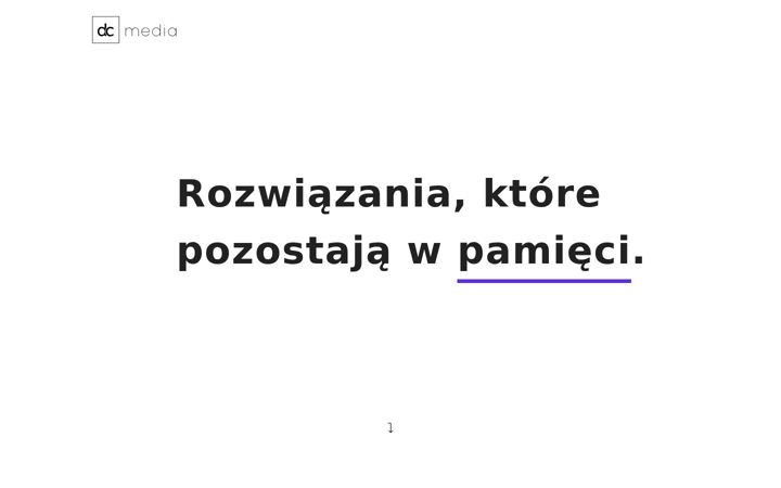 Screenshot van dc-media.pl