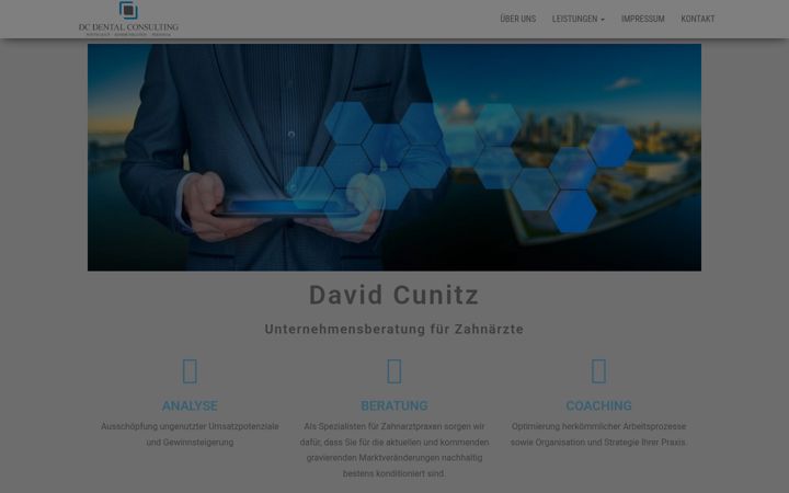 Screenshot of dc-praxiskonzepte.de