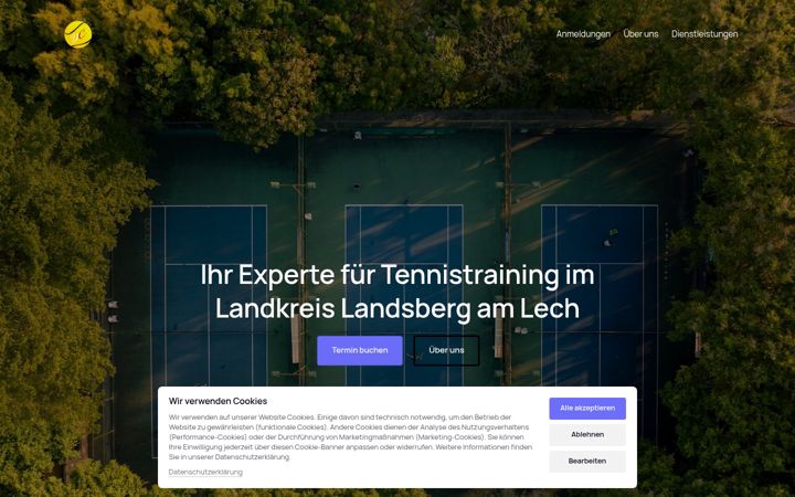 Screenshot of dc-sportsacademy.de