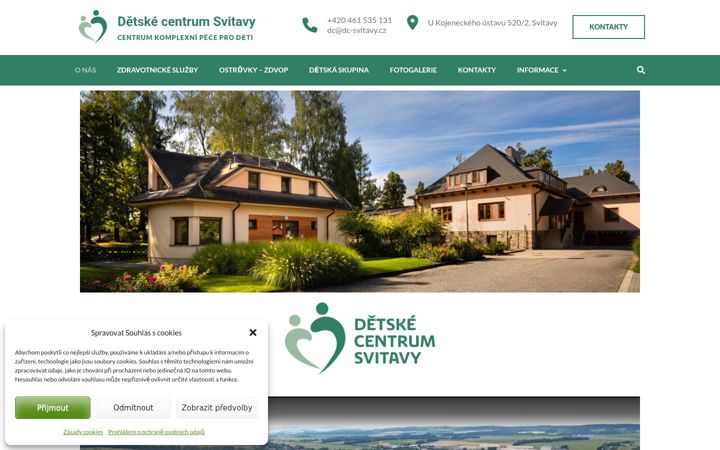 Екранна снимка на dc-svitavy.cz