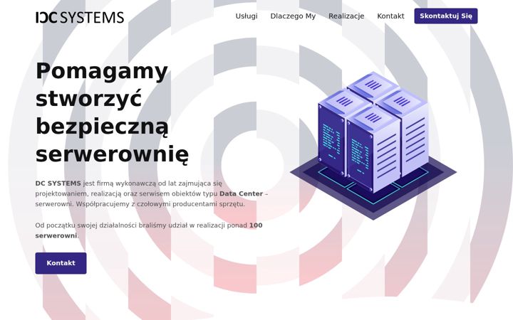 Screenshot van dc-systems.pl
