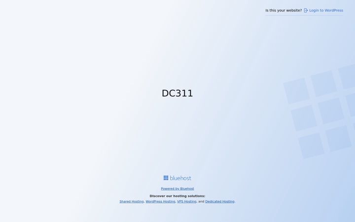 Screenshot of dc311.org