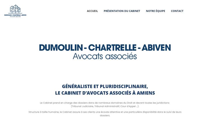 Snímek obrazovky dca-associes.fr