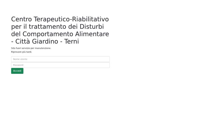 Screenshot of dcacittagiardino.it